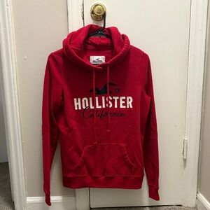 Hollister Red Pullover Sweater
